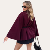 Tania | Stylish Wool Cape Coat for Women 2