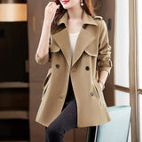 Tessa Black Trench Coat Women – Stylish Layer for Transitional Weather 2