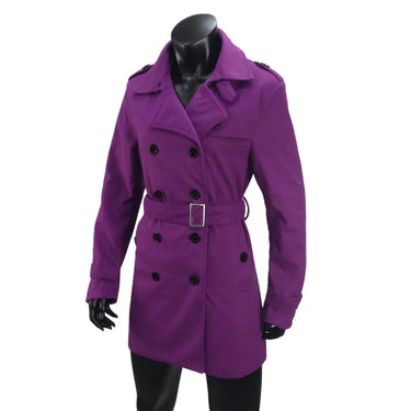 Tessa Black Trench Coat – Stylish Double Breasted Design for Casual Streetwear 2