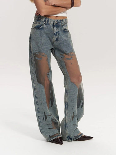 Trixie Blue Transparent Jeans 1