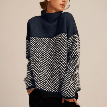 Eireann Sweater | Soft Cashmere Turtleneck Sweater 5