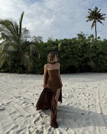 Valerie Asymmetrical Maxi Dress 6