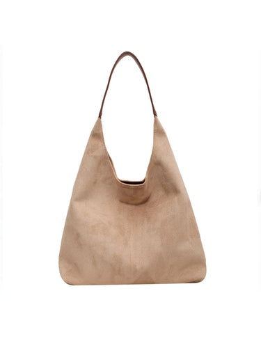 Velora Luxe Vegan Suede Tote 1