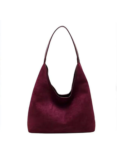 Velora Luxe Vegan Suede Tote 3