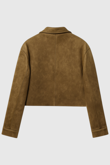 Victoria | Elegant French Collar Casual Jacket with Long Sleeves - Lumina 3