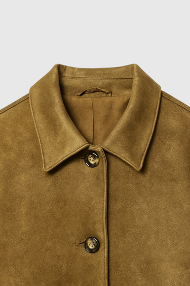 Victoria | Elegant French Collar Casual Jacket with Long Sleeves - Lumina 4