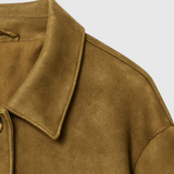 Victoria | Elegant French Collar Casual Jacket with Long Sleeves - Lumina 5