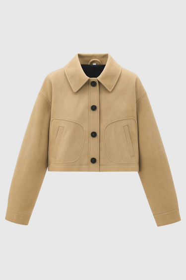 Victoria | Retro-Inspired Short Jacket with Button Closure - Lumina 0