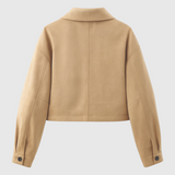 Victoria | Retro-Inspired Short Jacket with Button Closure - Lumina 3
