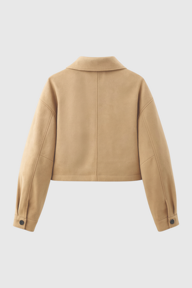 Victoria | Retro-Inspired Short Jacket with Button Closure - Lumina 3