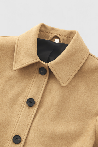 Victoria | Retro-Inspired Short Jacket with Button Closure - Lumina 4