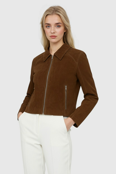 Victoria | Vintage-Inspired Short Jacket with Comfortable Fit - Lumina 1