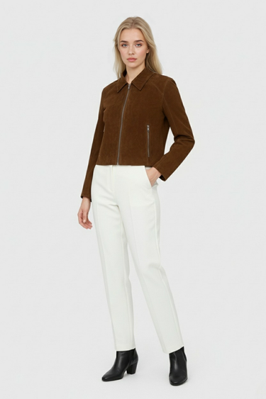 Victoria | Vintage-Inspired Short Jacket with Comfortable Fit - Lumina 2