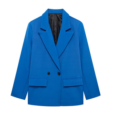 Willshela Blazer – Vintage Double Breasted Design for Office Chic 10