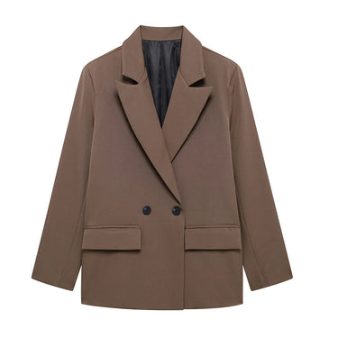 Willshela Blazer – Vintage Double Breasted Design for Office Chic 6