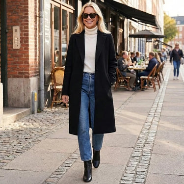 Willshela Trench Coat – Vintage Open Stitch Design for Stylish Layering 3