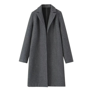 Willshela Trench Coat – Vintage Open Stitch Design for Stylish Layering 5