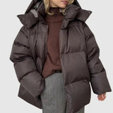 Women's Black Puffer Jacket - Stylish Winter Coat for Exceptional Warmth and Versatile Use 1