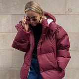 Women's Black Puffer Jacket - Stylish Winter Coat for Exceptional Warmth and Versatile Use 5