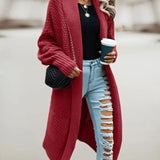 Women's Cardigan | Hooded oversized women's vest with hood 2