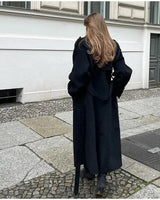 Women’s Double-Breasted Wool Blend Coat 3