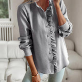 Women's Elegant Cotton Sleeve Top 2