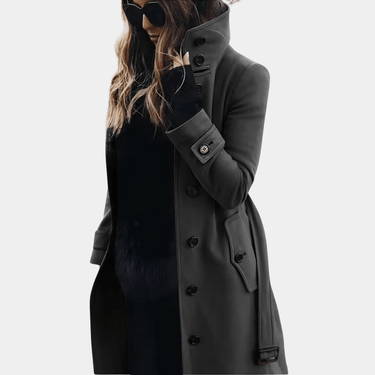 Women's Elegant Warm Trench Coat 1