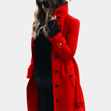 Women's Elegant Warm Trench Coat 2