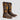 Women's Floral Embroidered Cowgirl Boots with Low Block Heel – Stylish Western Boots for Casual Wear 0