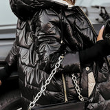 Women's Hooded Puffer Jacket with Quilted Lining – Stylish Winter Coat for Ultimate Warmth and Comfort 5