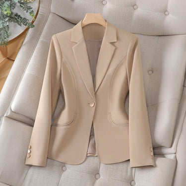 Women's Lapel Collar Slim Fit Blazer 0