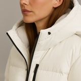 Women’s Longline Puffer Coat – Hooded Ultra-Warm Winter Outerwear 2