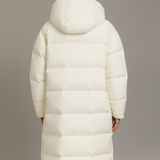 Women’s Longline Puffer Coat – Hooded Ultra-Warm Winter Outerwear 3