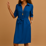 Women’s Midi Casual Dress – Flattering Everyday Fit for Work and Evening Wear 1