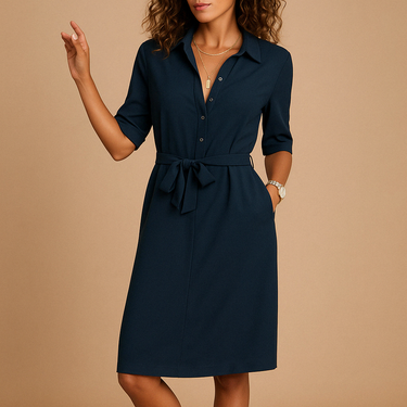 Women’s Midi Casual Dress – Flattering Everyday Fit for Work and Evening Wear 3