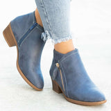 Women's Orthopedic Leather Ankle Boots 1