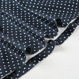 Women's Sleeveless Polka Dot Mini Dress with Fitted Waist 5