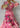 Women's Summer Floral Wrap Dress with Belt and Long Sleeves 3