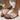 Women's Summer Slip-On Cork Sandals with Wide Buckled Strap 1