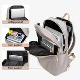 Women's Waterproof Laptop Backpack for Travel – Stylish Work Backpack with Smart Organization and Comfortable Carry 5