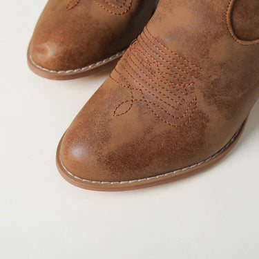 Women's Western Cowboy Boots with Comfortable Design and Stitch Detail for Everyday Wear 4