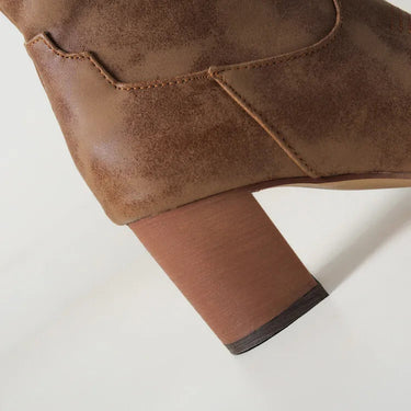 Women's Western Cowboy Boots with Comfortable Design and Stitch Detail for Everyday Wear 6