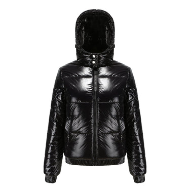 Women's high-gloss down jacket with hood Eva Jonsson 10