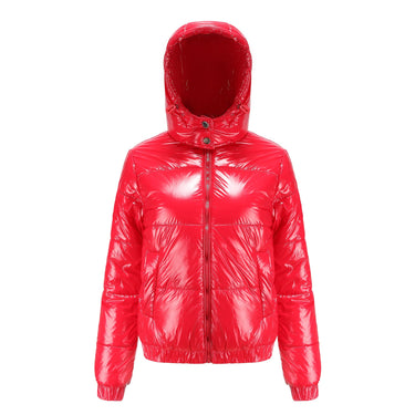 Women's high-gloss down jacket with hood Eva Jonsson 8