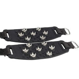 Adjustable Snow Ice Cleats For Shoes With Seven Steel Spikes - Image 4