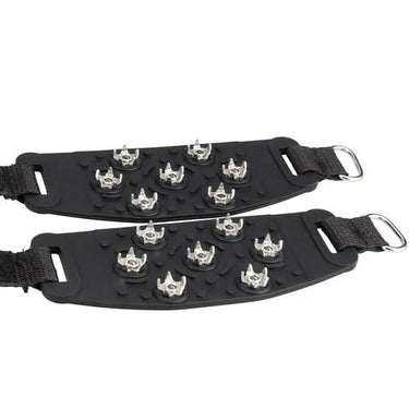Adjustable Snow Ice Cleats For Shoes With Seven Steel Spikes - Image 4