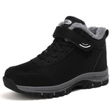 Anccbu Komfort Stabilitet High-Top Winter Boots With Laces And Velcro Strap - Image 1