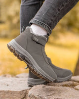 Anccbu Komfort Stabilitet High-Top Winter Boots With Laces And Velcro Strap - Image 12