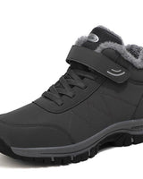 Anccbu Komfort Stabilitet High-Top Winter Boots With Laces And Velcro Strap - Image 10