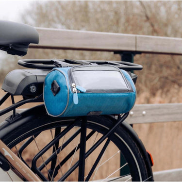 Bike Handlebar Bag Waterproof Bicycle Handlebar Bag With Clear Phone Pocket For Secure Access And Stable Mounting On Bike Handlebars - Image 11